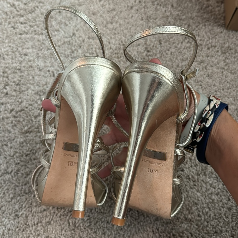 Badgley Mischka strap heels - Picture 4 of 5